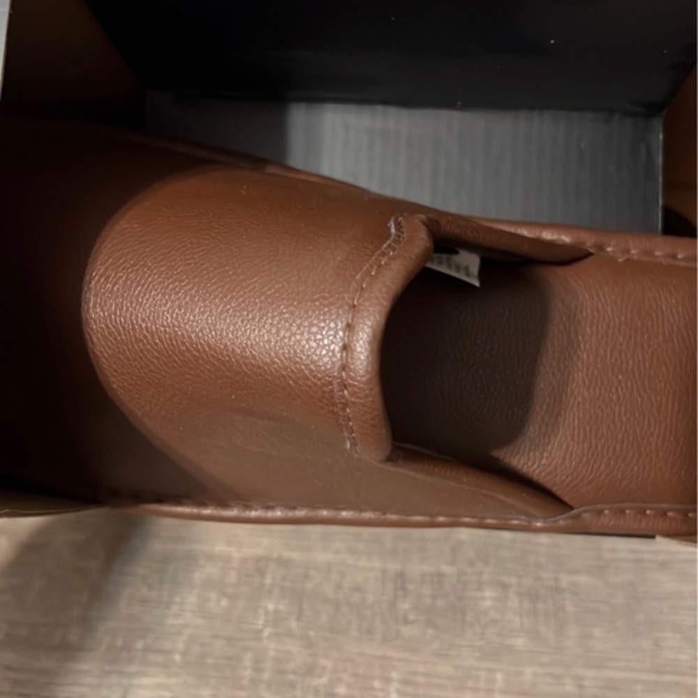New INC‎ International Concepts Men's Slippers brown size small range 6-7 - Picture 8 of 10
